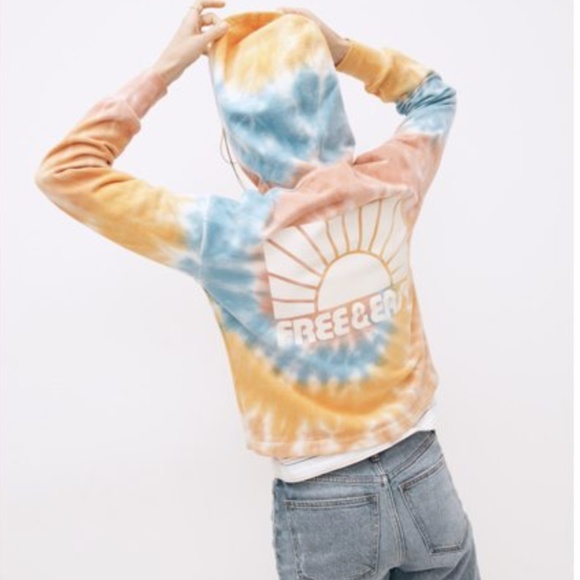 Madewell x Free & Easy Tie Dye Hoodie - Picture 2 of 4
